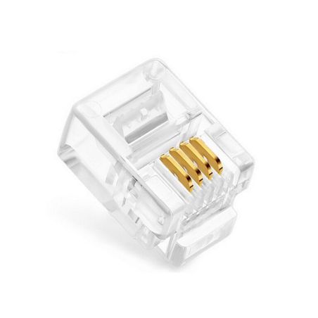 Hepoluz Conector Teléfono 4 Vías 35020