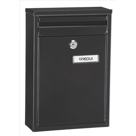 Buzón Individual Exterior Modelo Zaguán Color Negro