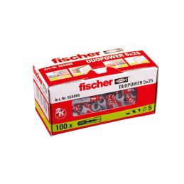 Fischer Tacos Duopower 5x25mm 100ud 555005