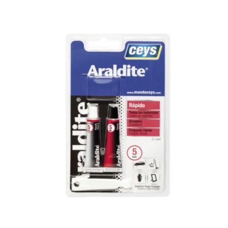 Ceys Araldite Rojo Adhesivo Rápido 2x5ml