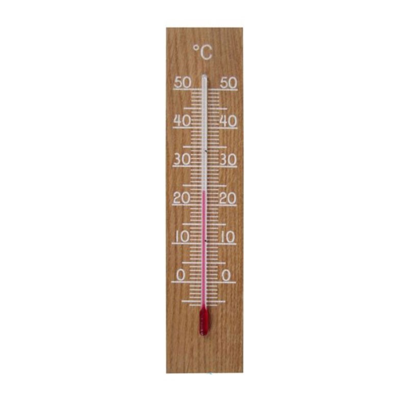 Termómetro Analógico Interior de Madera 12.1054.01