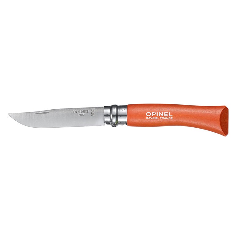 Opinel Navaja n.7 Inox Naranja 7VRI