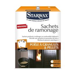 Starwax Sacos de Limpieza para Chimeneas 3ud x 40gr