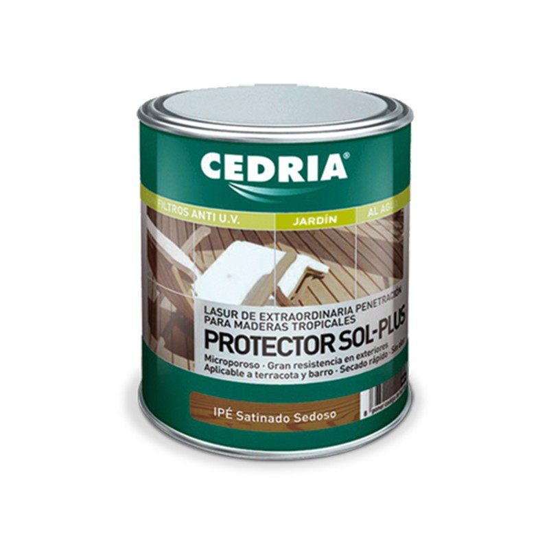 Cedria Protector Sol Plus Color Miel 1l.
