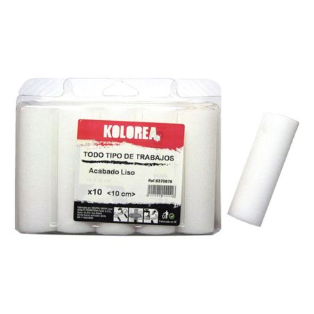 Kolorea Recambio Rodillo Espuma Multiusos 10cm Blister 10 unidades