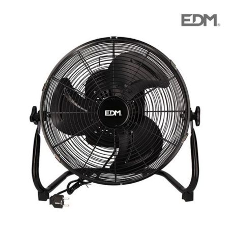 EDM Ventilador Industrial Oscilante 60W Black Series