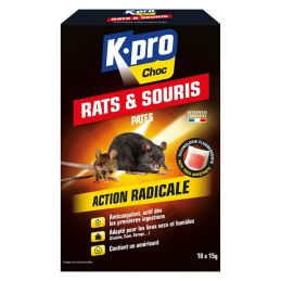 Kapo Choc Insecticida para Ratas en Pasta 150gr