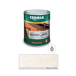 Cedria Dekor Lasur Blanco Tráfico 0.25l 00316