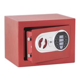 BTV Minibank Caja Fuerte Color Rojo 11132