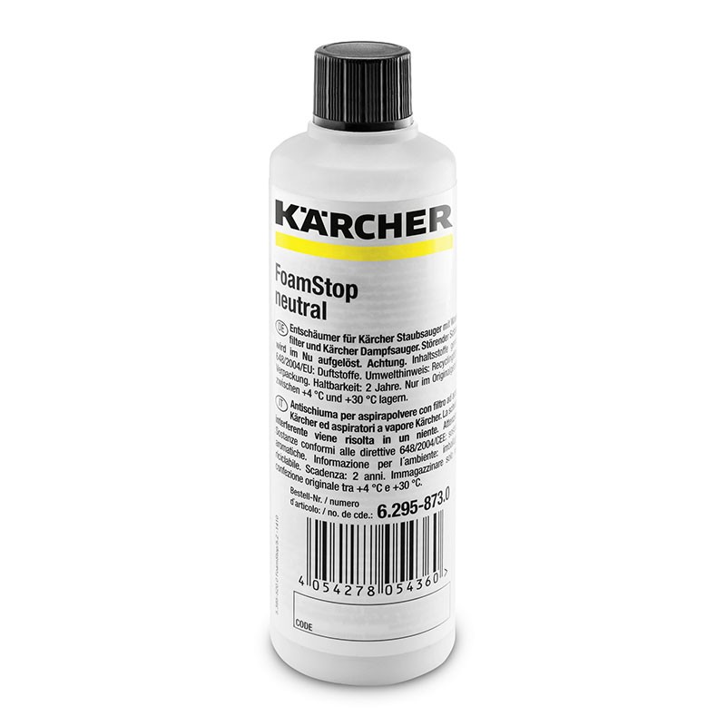 Kärcher FoamStop Neutro Líquido Antiespuma para Aspiradora SV7 125ml