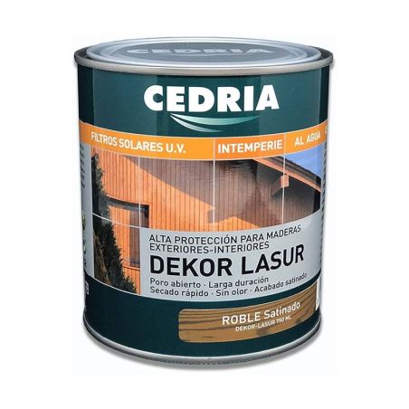 Cedria Dekor Lasur Roble 0.25l 00313