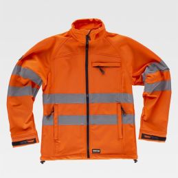 Chaqueta Workshell S9535 Invierno Alta Visibilidad Naranja Talla M