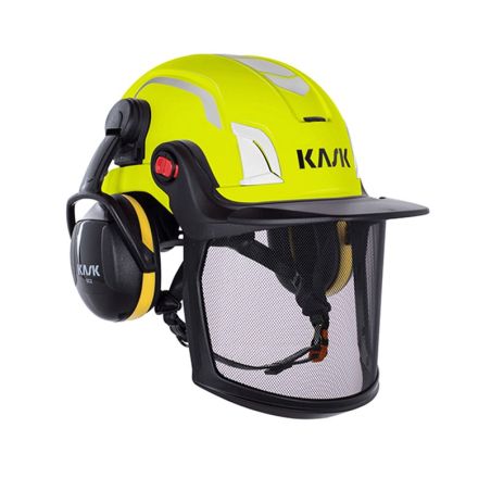 Kask Casco de Seguridad Zenith-X Combo Fluorescente