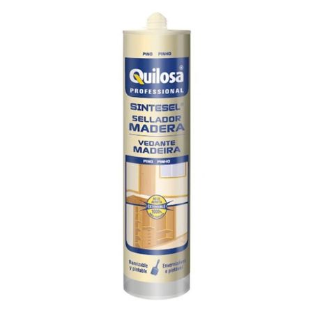 Quilosa Sintesel Silicona Madera Color Pino 300ml