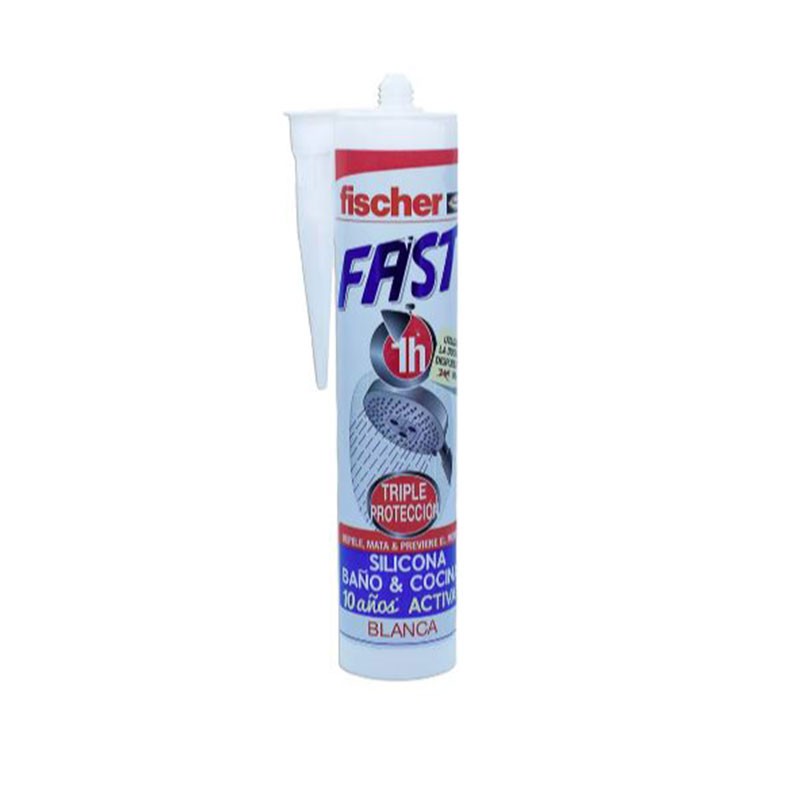 Fischer Fast Silicona Antihumedad Blanca 280ml