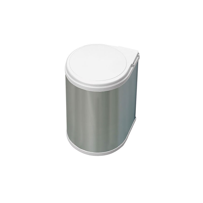 Cubo de Reciclaje Inox 13l. Cubo de Reciclaje Inox 13l.