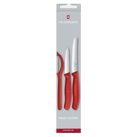 Victorinox Juego de Cuchillos y Pelador de Cocina