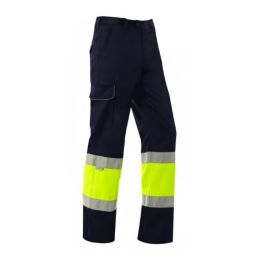 Monza Pantalón de Alta Visibilidad Amarillo 4761 Talla 32.34