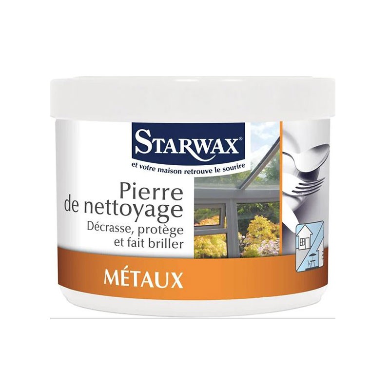 Starwax Piedra Blanca de Limpieza para Metales 300gr Starwax Piedra Blanca de Limpieza para Metales 300gr