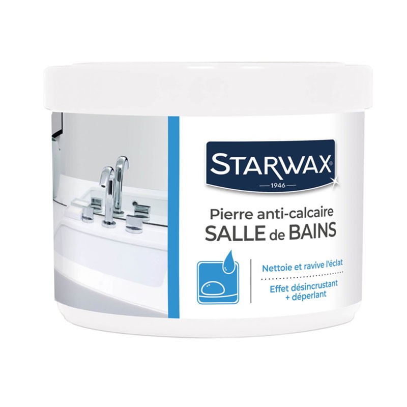 Starwax Piedra Blanca de Limpieza Especial Baños 300gr Starwax Piedra Blanca de Limpieza Especial Baños 300gr