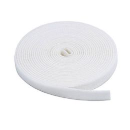 Ponsa cinta velcro adhesiva gancho 20mm color blanco