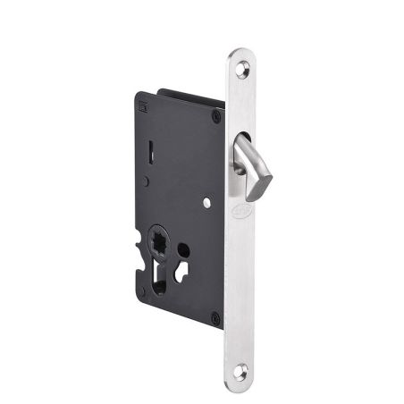 JNF Cerradura de Embutir para Puerta Corredera IN.20.915.S Color Inox