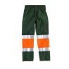 Workteam Pantalón Alta Visibilidad C4018 Verde-Naranja Talla 38