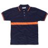 Workteam Polo Màniga Curta C3850 Blau Taronja Talla XXL