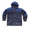 Workteam Parka Desmuntable amb Folre S1100 Negre-Blau Talla XXL