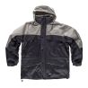 Workteam Parka Desmuntable amb Folre S1100 Negre-Beige Talla M