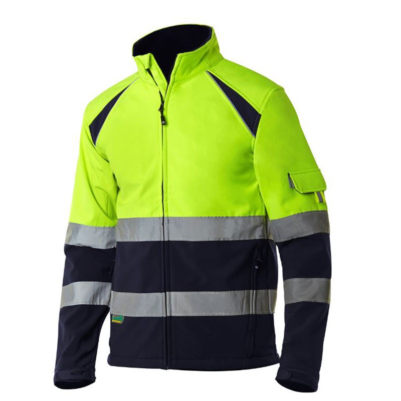 Monza Softshell 4756 Alta Visibilidad Marino-Amarillo Talla M